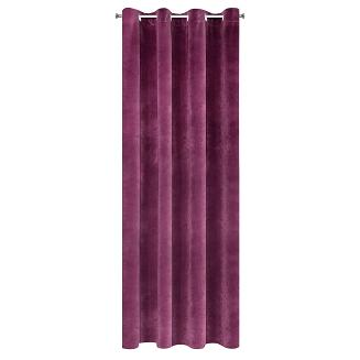 Zasłona gotowa na przelotkach VILLA 140x250 Eurofirany fioletowy