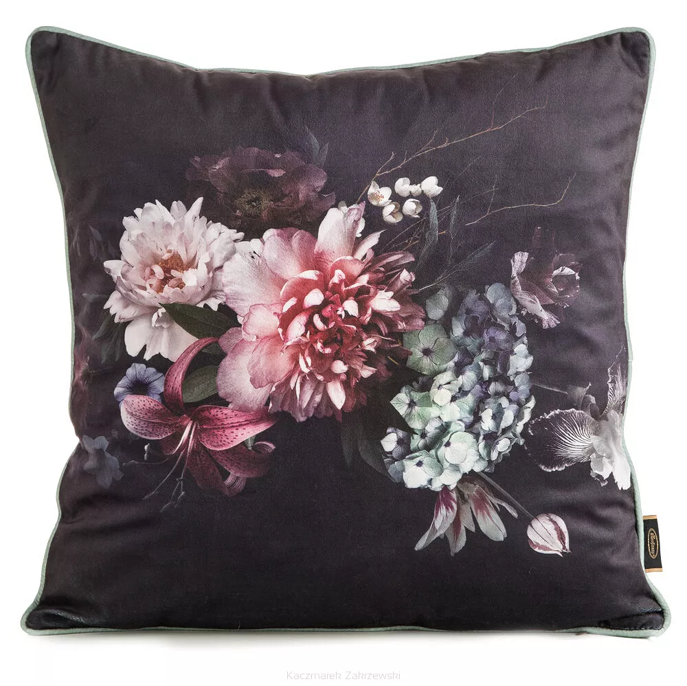 Poszewka dekoracyjna VELVET 45x45 Eurofirany czarny
