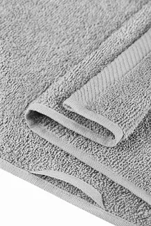 Ręcznik frotte Bari 100x150 gładki szary