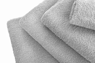 Ręcznik frotte Bari 100x150 gładki szary