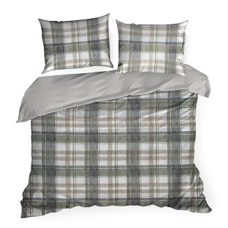 Pościel satynowa SPRING 160x200 Eurofirany szary