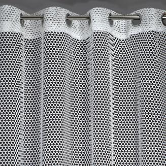 Firana gotowa na przelotkach GLORIA 140x250 Eurofirany biały