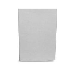 Prześcieradło bawełniane bez gumki 160x200 kolor szary grube