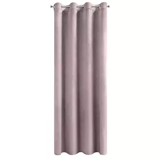 Zasłona gotowa na przelotkach ROSA 140x250 Design91 pudrowy