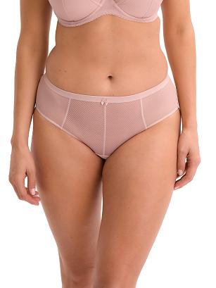 Figi damskie w delikatne paski Sonia 1058 różowe
