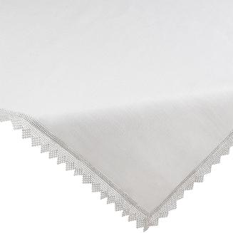 Obrus dekoracyjny ELIANA 85x85 Eurofirany popielaty/srebrny