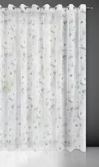 Firana gotowa na przelotkach BESSY 350x250 Eurofirany wielokolorowy