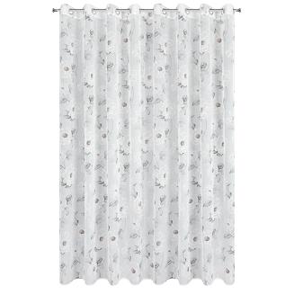 Firana gotowa na przelotkach BESSY 350x250 Eurofirany wielokolorowy