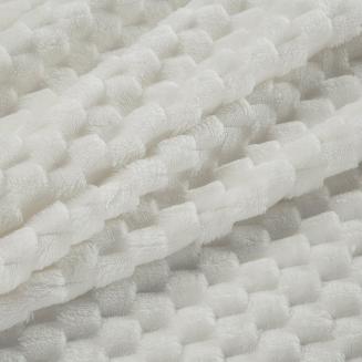 Koc narzuta CINDY6 Design91 biały