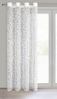 Firana gotowa na przelotkach MARCIA 140x250 Eurofirany biały