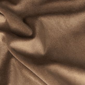 Zasłona gotowa na taśmie VELVI 140x240 brązowa