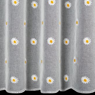 Firana gotowa na taśmie BELLIS 350x145 Eurofirany biały