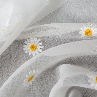 Firana gotowa na taśmie BELLIS 350x145 Eurofirany biały