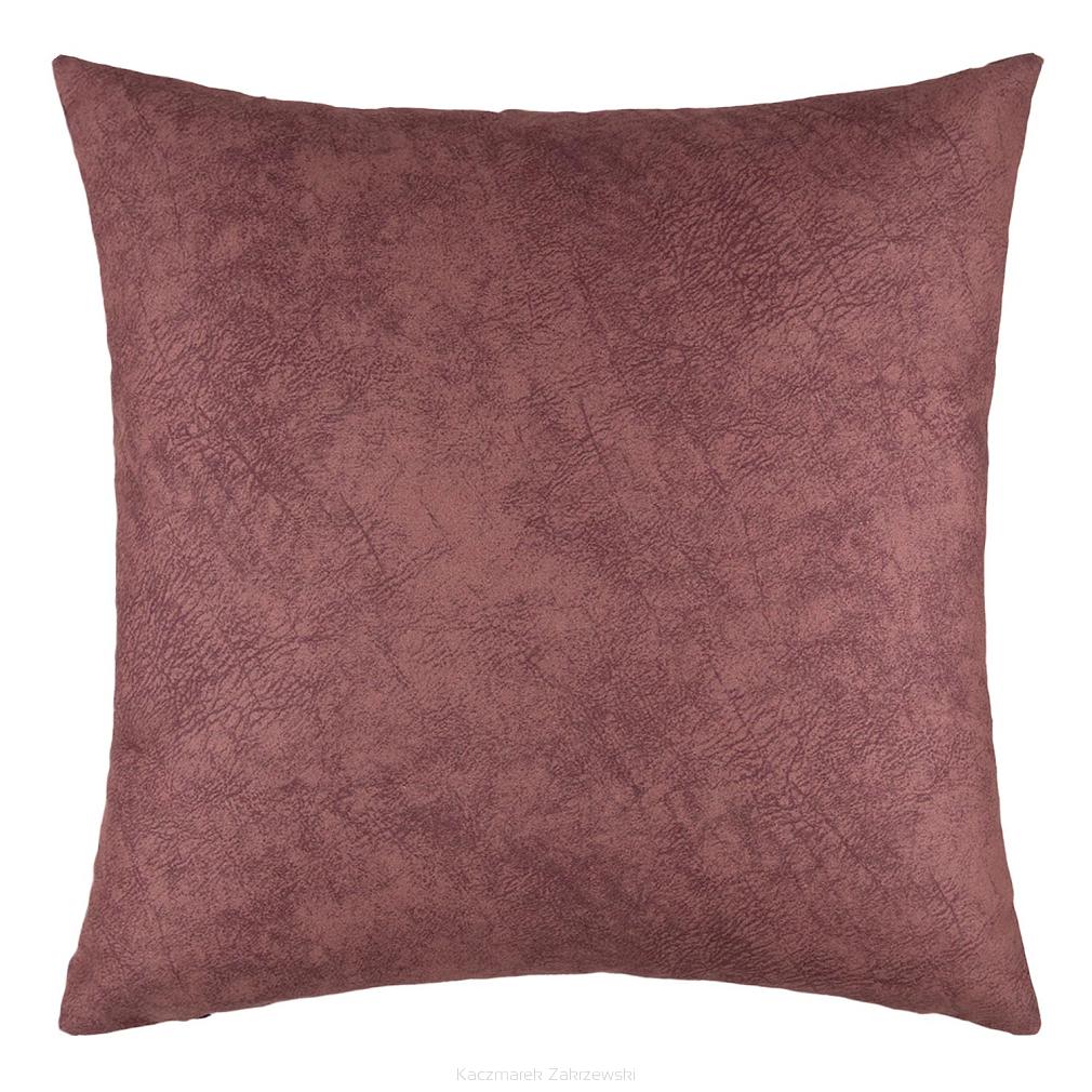 Poszewka dekoracyjna INTA-301 43x43 Darymex zamszowa cieniowana ciemno różowa