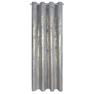 Zasłona gotowa na przelotkach RENIA 140x250 Eurofirany srebrny