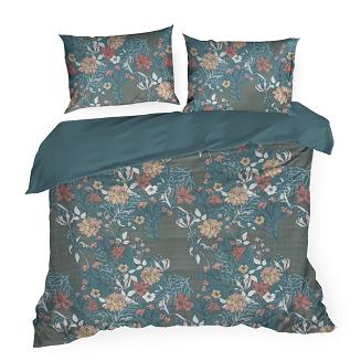 Pościel satynowa 160x200 Eurofirany turkusowy