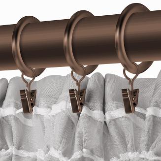 Zasłona gotowa na taśmie wodoodporna 140x250 GAIA tarasowa szara