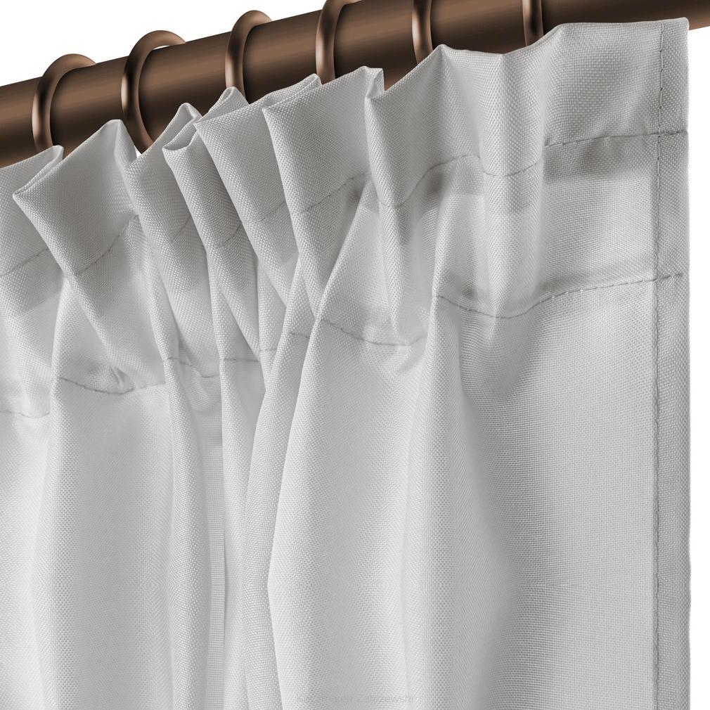 Zasłona gotowa na taśmie wodoodporna 140x250 GAIA tarasowa szara