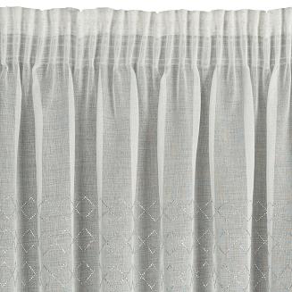 Firana gotowa na taśmie KLEO 350x145 Eurofirany biały