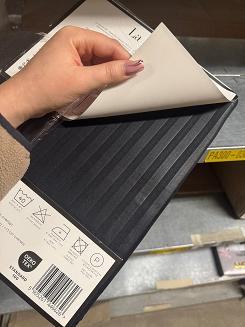 Komplet pościeli hotelowej adamaszek La Perriere 160x200 czarna