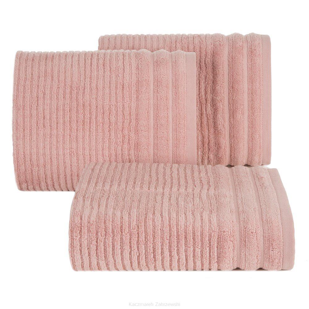 Ręcznik bawełniany SAMMY 50x90 Eurofirany pudrowy róż