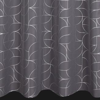 Zasłona gotowa na przelotkach EVI 140x250 Eurofirany grafitowy