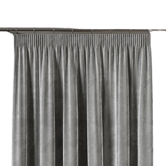 Zasłona gotowa na taśmie VELVI 140x230 chłodny szary