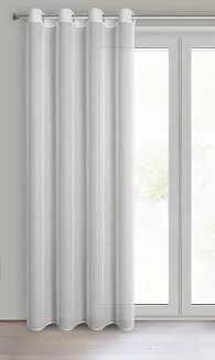Firana gotowa na przelotkach LENA 140x250 Eurofirany biały