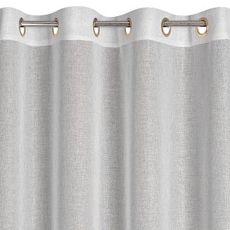 Firana gotowa na przelotkach LENA 140x250 Eurofirany biały