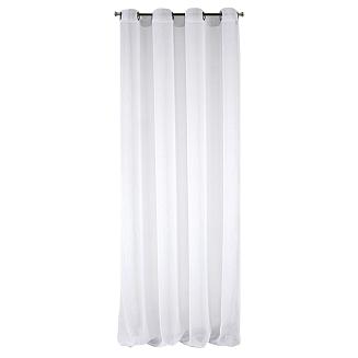 Firana gotowa na przelotkach SAKALI 140x250 Eurofirany biały