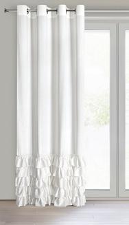 Zasłona gotowa na przelotkach CARLI 140x250 Eurofirany biały