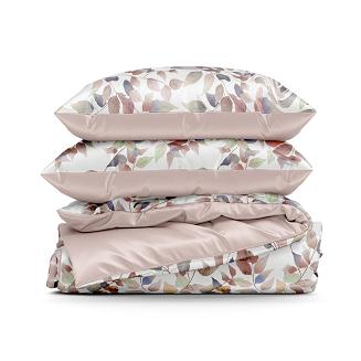 Pościel bawełniana LINDA 140x200 Design91 biały