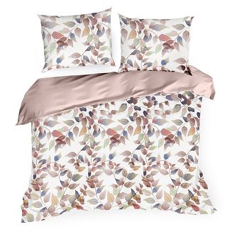 Pościel bawełniana LINDA 140x200 Design91 biały