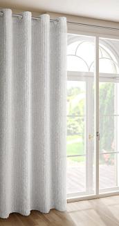 Zasłona gotowa na przelotkach SELMA 135x250 Eva Minge Eurofirany biały