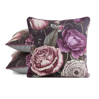 Poszewka dekoracyjna PO 45x45 Eurofirany fioletowy