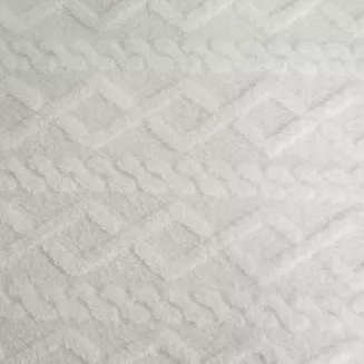 Koc narzuta WARKOCZ Design91 biały