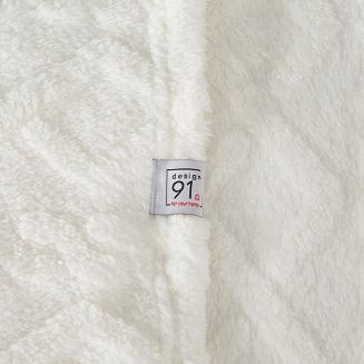 Koc narzuta WARKOCZ Design91 biały