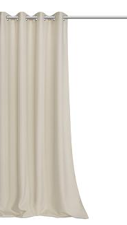 jasny beż zasłona gotowa 140x250 viva