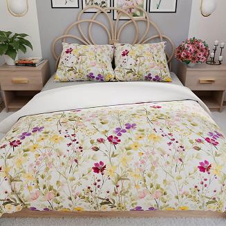 FLORINA Komplet pościeli z bawełny satynowej 160x200cm 100095/SAT/000/160200/1