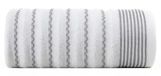 Ręcznik bawełniany LEO 50x90 Design91 biały