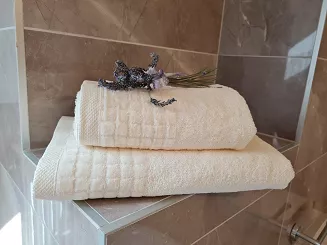 Ręcznik kąpielowy Larisa 50x100 kremowy