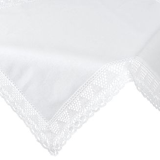 Obrus dekoracyjny NATALY 85x85 Eurofirany biały