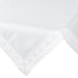 Obrus dekoracyjny NATALY 85x85 Eurofirany biały