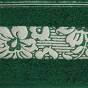Ręcznik SYLWIA 70x140 Eurofirany ciemny zielony