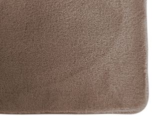 Dywanik łazienkowy 3-częściowy LOMBOK Euromat puszysty brązowy