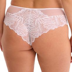 Brazyliany damskie z koronką i tiulem Jessia 1229 białe