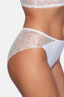 Figi damskie z koronką Babell kod 182 białe