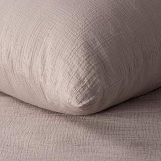 Pościel satynowa PUDE 140x200 Eurofirany pudrowy
