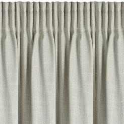 Zasłona gotowa na taśmie LEYA 140x270 Eurofirany srebrny