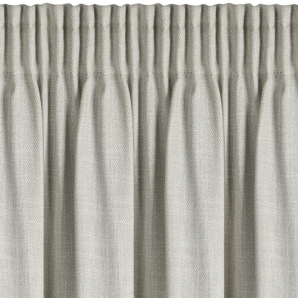 Zasłona gotowa na taśmie LEYA 140x270 Eurofirany srebrny